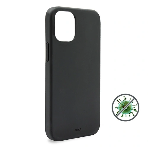 Kup Etui PURO ICON Antimikrobiális borító Apple iPhone 12/12 Pro (fekete) - PUR352BLK - {ean13} - Sklep Home Screen
