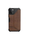 Urban Armor Gear Apple UAG Tasche Metropolis Leder iPhone 12/12 Pro (braun)