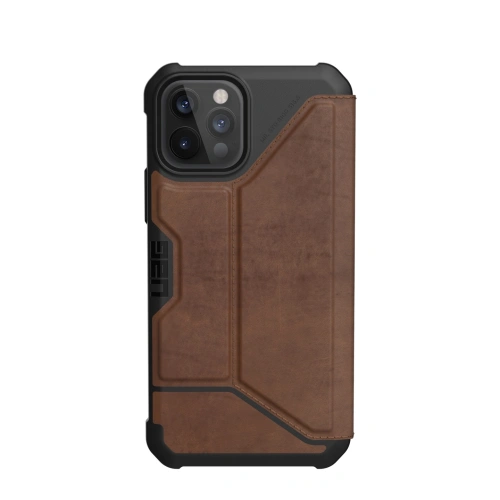 Kup Urban Armor Gear Apple UAG Tasche Metropolis Leder iPhone 12 Pro Max (braun) - UAG502BR - {ean13} - Sklep Home Screen