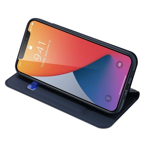 Kup DuxDucis Apple Tasche SkinPro iPhone 12 mini Blau - DDS339BLU - {ean13} - Sklep Home Screen