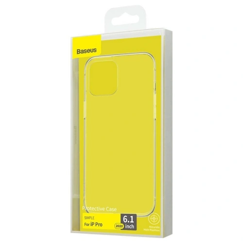 Kup Etui transparent Baseus Simplicity Case Apple iPhone 12/12 Pro - BSU1851 - {ean13} - Sklep Home Screen
