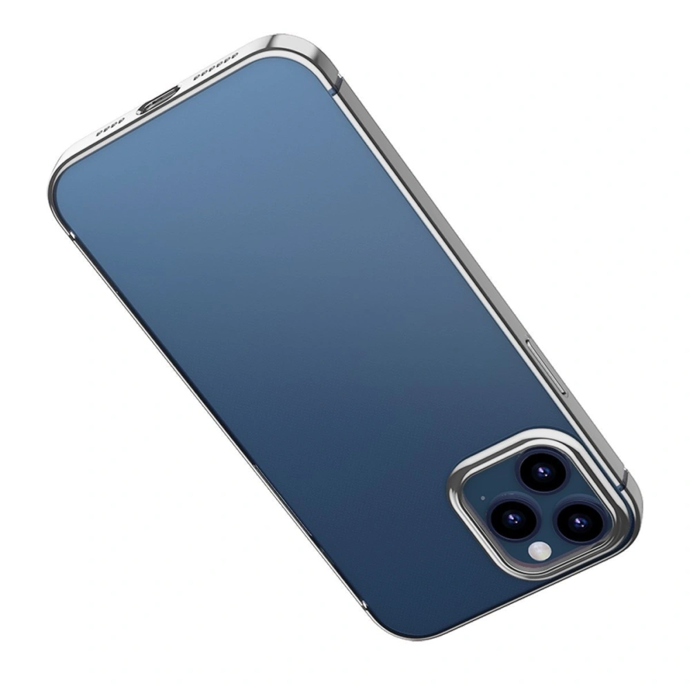 Przezroczyste etui Baseus Shining Case Apple iPhone 12 Pro Max (złote)