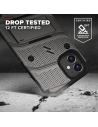 Kup Panzerschutzhülle Zizo Bolt Cover Apple iPhone 12 mini mit 9H Glas auf dem Bildschirm + Ständer & Gürtelclip (grau) - ZIZ047GRY - {ean13} - Sklep Home Screen