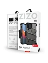 Kup Páncélozott tok Zizo Bolt Cover Apple iPhone 12 mini 9H üveggel a kijelzőn + állvány és övhurok (szürke) - ZIZ047GRY - {ean13} - Sklep Home Screen