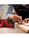 Kup Páncélozott tok Zizo Bolt Cover Apple iPhone 12 mini 9H üveggel a képernyőn + állvány & övtartó (piros/fekete) - ZIZ049REDBLK - {ean13} - Sklep Home Screen