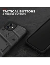 Kup Páncélozott tok Zizo Bolt Cover Apple iPhone 12 mini 9H üveggel a kijelzőre + állvány & övre akasztható tartó (fekete) - ZIZ051BLK - {ean13} - Sklep Home Screen