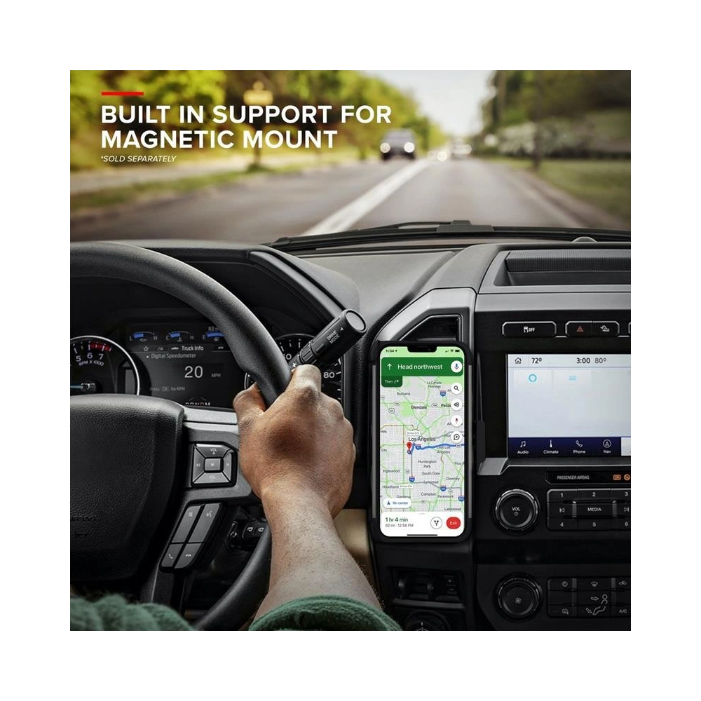 Pancerne etui Zizo Bolt Cover Apple iPhone 12/12 Pro ze szkłem 9H na ekran + podstawka & uchwyt do paska (szary)