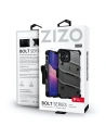Kup Etui de protecție Zizo Bolt Cover Apple iPhone 12/12 Pro cu sticlă 9H pentru ecran + suport & prindere pentru curea (gri) - ZIZ052GRY - {ean13} - Sklep Home Screen