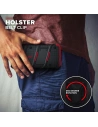 Kup Panzerschutzhülle Zizo Bolt Cover Apple iPhone 12/12 Pro mit 9H Glas auf dem Bildschirm + Ständer & Gürtelclip (schwarz/rot) - ZIZ053BLKRED - {ean13} - Sklep Home Screen