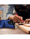 Kup Pancerne etui Zizo Bolt Cover Apple iPhone 12/12 Pro ze szkłem 9H na ekran + podstawka & uchwyt do paska (niebieski/czarny) - ZIZ054BLUBLK - {ean13} - Sklep Home Screen
