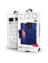 Buy Zizo Bolt Cover - Case for iPhone 12 / iPhone 12 Pro with Military Grade + Glass Screen Protector & Kickstand and Holster (Blue/ - ZIZ054BLUBLK - {ean13} - Home Screen Store Europe