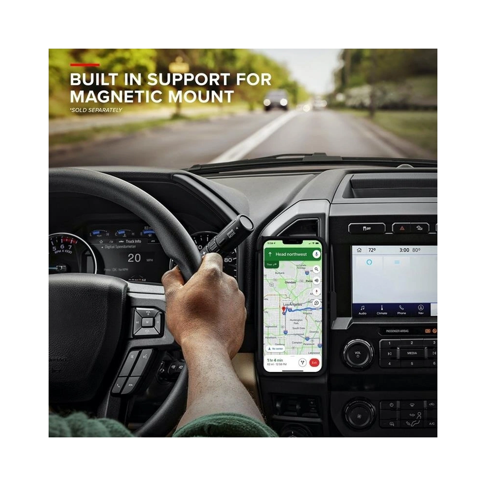 Pancerne etui Zizo Bolt Cover Apple iPhone 12/12 Pro ze szkłem 9H na ekran + podstawka & uchwyt do paska (czarny)