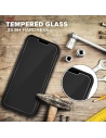 Kup Etui din plastic Zizo Bolt Cover Apple iPhone 12 Pro Max cu sticlă 9H pentru ecran + suport & prindere pentru curea (negru) - ZIZ056BLK - {ean13} - Sklep Home Screen