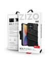 Kup Etui din plastic Zizo Bolt Cover Apple iPhone 12 Pro Max cu sticlă 9H pentru ecran + suport & prindere pentru curea (negru) - ZIZ056BLK - {ean13} - Sklep Home Screen