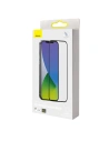 Kup Sticlă securizată cu filtru de lumină albastră 0.3mm Baseus Apple iPhone 12 Pro Max (2buc.) neagră - BSU1867 - {ean13} - Sklep Home Screen