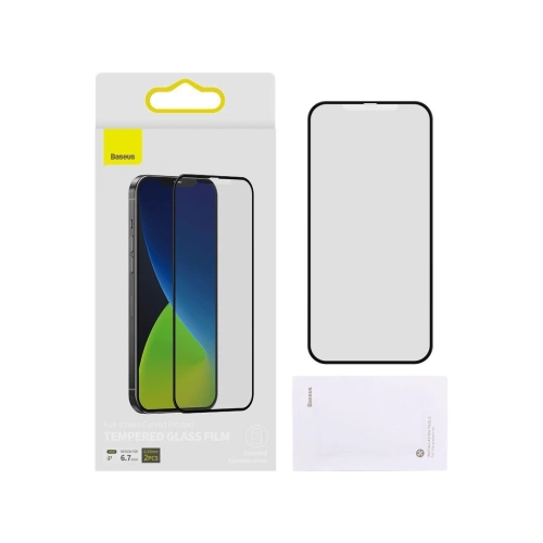 Buy Tempered glass 0.25mm KM01 Baseus Apple iPhone 12 Pro Max (2pcs) black - BSU1870 - {ean13} - Home Screen Store Europe