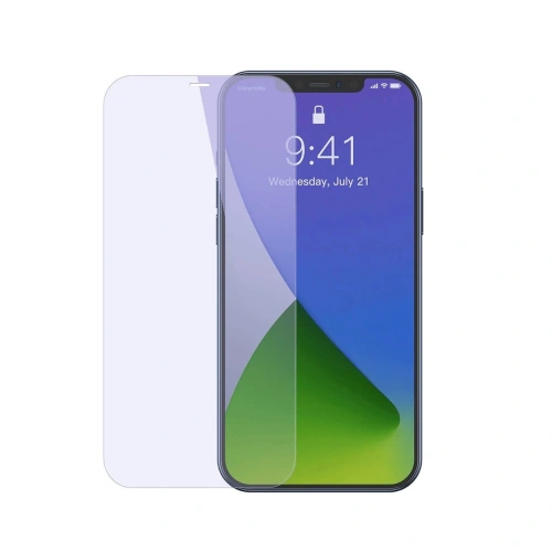 Kup Sticlă securizată cu filtru de lumină albastră 0.3mm Baseus Apple iPhone 12 Pro Max (2buc.) - BSU1872 - {ean13} - Sklep Home Screen