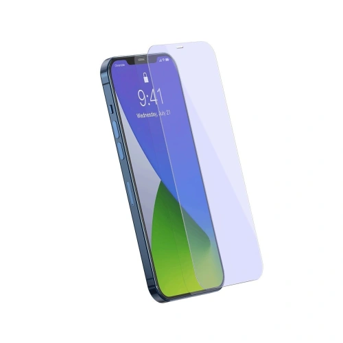 Kup Szkło hartowane z filtrem światła niebieskiego 0.3mm Baseus Apple iPhone 12 Pro Max (2szt.) - BSU1872 - {ean13} - Sklep Home Screen