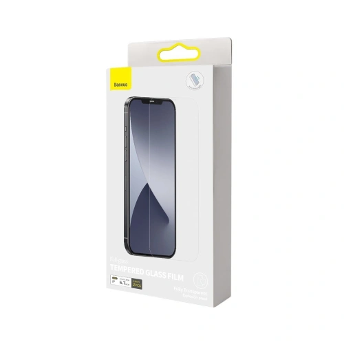 Kup Sticlă securizată cu filtru de lumină albastră 0.3mm Baseus Apple iPhone 12 Pro Max (2buc.) - BSU1872 - {ean13} - Sklep Home Screen
