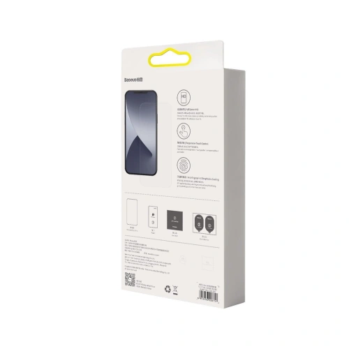 Buy Tempered glass 0.3mm Baseus with light filter Apple iPhone 12 Pro Max (2pcs) - BSU1872 - {ean13} - Home Screen Store Europe