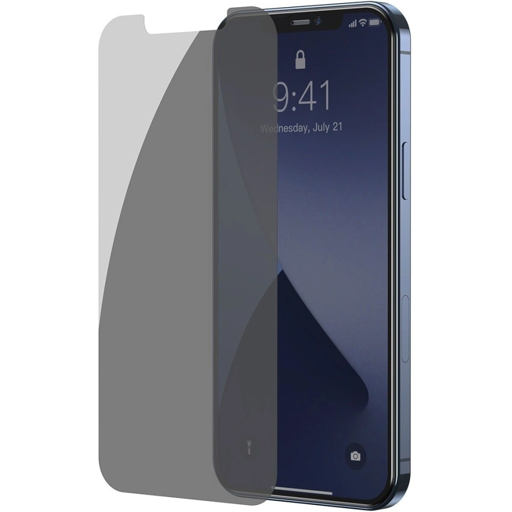 Szkło hartowane z filtrem prywatyzującym 0.3mm Baseus Apple iPhone 12 Pro Max (2szt.)