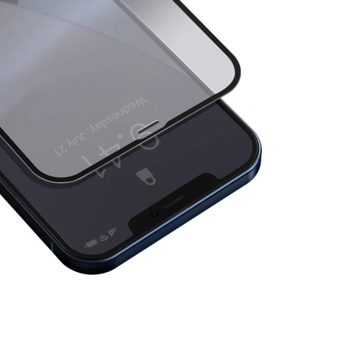 Kup Gehärtetes Glas 0.23mm PE01 Baseus Apple iPhone 12 Pro Max (2 Stück) schwarz - BSU1879 - {ean13} - Sklep Home Screen