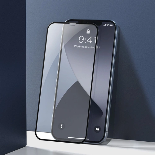 Kup Edzett üveg 0.23mm PE01 Baseus Apple iPhone 12 Pro Max (2db) fekete - BSU1879 - {ean13} - Sklep Home Screen