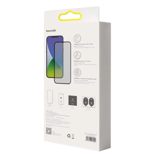 Kup Edzett üveg privát szűrővel 0.3mm Baseus Apple iPhone 12/12 Pro (2db) fekete - BSU1880 - {ean13} - Sklep Home Screen