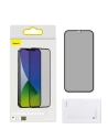 Kup Edzett üveg privatizáló szűrővel 0.3mm Baseus Apple iPhone 12 Pro Max (2db) fekete - BSU1881 - {ean13} - Sklep Home Screen