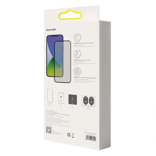 Kup Edzett üveg privatizáló szűrővel 0.3mm Baseus Apple iPhone 12 Pro Max (2db) fekete - BSU1881 - {ean13} - Sklep Home Screen
