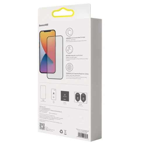 Kup Szkło hartowane 0.23mm TE01 Baseus Apple iPhone 12 Pro Max (2szt.) czarne - BSU1882 - {ean13} - Sklep Home Screen