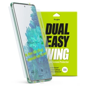 2x hydrogel film Samsung Galaxy S20 FE - Ringke Dual Easy Wing - Home Screen