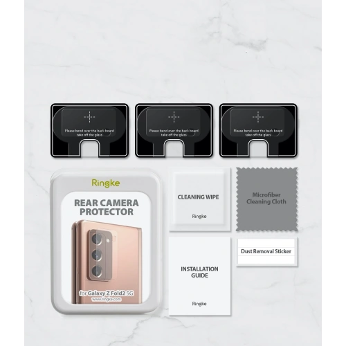 Kup Sticlă securizată pentru aparat Ringke Camera Glass Samsung Galaxy Z Fold 2 [3 PACK] - RGK1301 - {ean13} - Sklep Home Screen