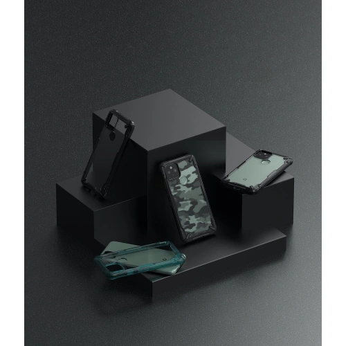Kup Case Ringke Fusion-X Google Pixel 5 Schwarz - RGK1302BLK - {ean13} - Sklep Home Screen