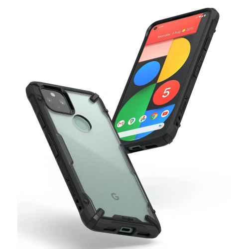 Kup Case Ringke Fusion-X Google Pixel 5 Schwarz - RGK1302BLK - {ean13} - Sklep Home Screen