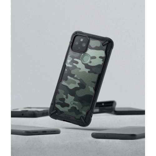 Kup Case Ringke Fusion-X Google Pixel 5 Schwarz - RGK1302BLK - {ean13} - Sklep Home Screen
