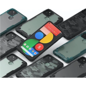 Buy Ringke Fusion-X Google Pixel 5 Black - RGK1302BLK - {ean13} - Home Screen Store Europe