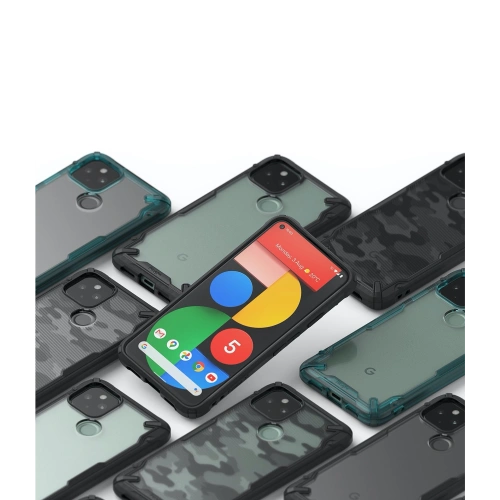 Kup Case Ringke Fusion-X Google Pixel 5 Schwarz - RGK1302BLK - {ean13} - Sklep Home Screen