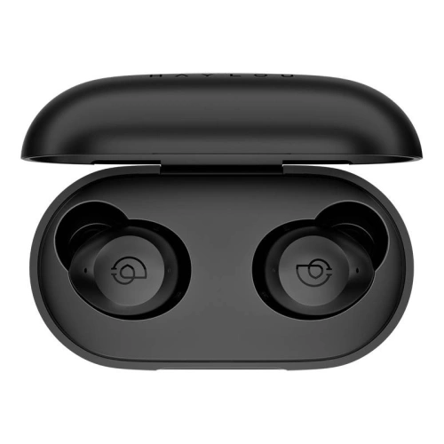 Kup Słuchawki bezprzewodowe Haylou T16 z funkcją ANC, Bluetooth 5.0, TWS (czarne) - HAY010BLK - {ean13} - Sklep Home Screen