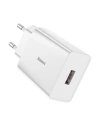 Rychlá síťová nabíječka Baseus Speed Mini, PD + QC 3.0 18W (bílá)