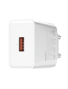 Buy Baseus Quick Charger PD + QC 3.0 18W (white) - BSU1884WHT - {ean13} - Home Screen Store Europe