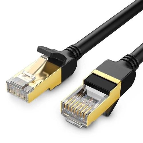 Kup Kerek UGREEN NW107 Ethernet RJ45 hálózati kábel, Cat.7, STP, 0.5m (fekete) - UGR500BLK - {ean13} - Sklep Home Screen