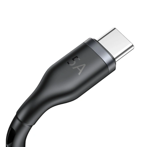 Kup Cablu USB 2w1 Baseus Cafule, USB-C 40W + încărcător wireless pentru smartwatch-uri Huawei/Honor, 5A, 1,2m (gri-negru) - BSU1891GRYBLK - {ean13} - Sklep Home Screen