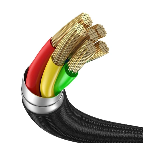Kup Baseus USB 2-in-1 Kabel Cafule, USB-C 40W + drahtloses Ladegerät für Huawei/Honor Smartwatches, 5A, 1,2m (grau/schwarz) - BSU1891GRYBLK - {ean13} - Sklep Home Screen