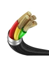 Kup Cablu USB 2w1 Baseus Cafule, USB-C 40W + încărcător wireless pentru smartwatch-uri Huawei/Honor, 5A, 1,2m (gri-negru) - BSU1891GRYBLK - {ean13} - Sklep Home Screen