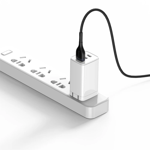 Kup Cablu USB 2w1 Baseus Cafule, USB-C 40W + încărcător wireless pentru smartwatch-uri Huawei/Honor, 5A, 1,2m (gri-negru) - BSU1891GRYBLK - {ean13} - Sklep Home Screen