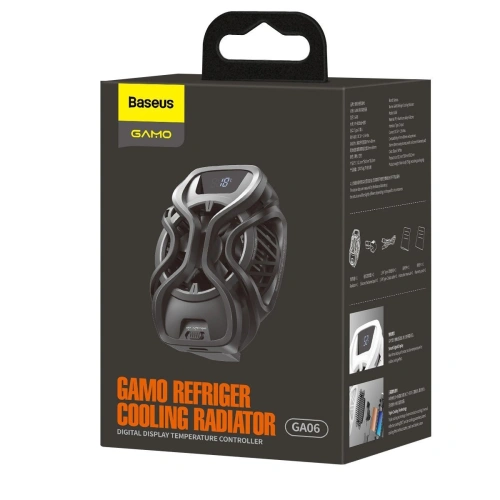 Buy Baseus GAMO Refriger Cooling Radiator GA06 Black - BSU1892BLK - {ean13} - Home Screen Store Europe