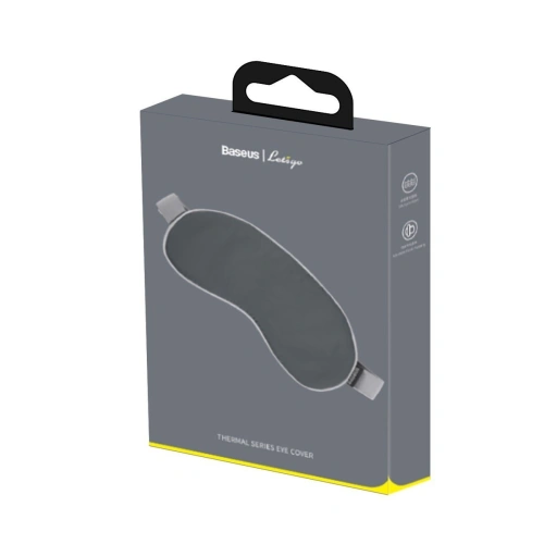 Buy Baseus Thermal Series Eye Cover (with 2 Packs of Hot Compress Patches for Replacement) Dark Grey - BSU1894GRY - {ean13} - Home Screen Store Europe