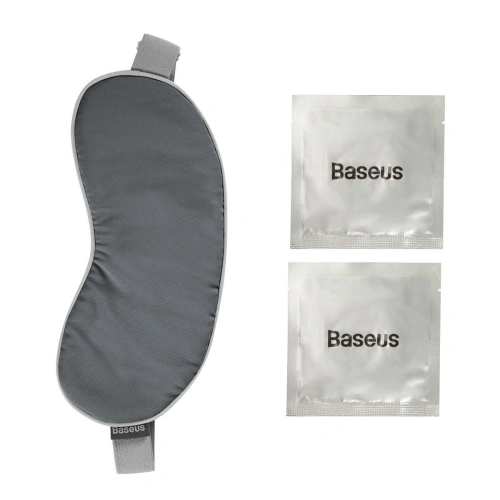 Buy Baseus Thermal Series Eye Cover (with 2 Packs of Hot Compress Patches for Replacement) Dark Grey - BSU1894GRY - {ean13} - Home Screen Store Europe