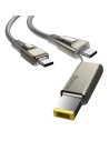 Kup Cablul 2w1 Baseus Flash Series, USB-C la USB-C / conector Lenovo, 100W, 2m (gri) - BSU1895GRY - {ean13} - Sklep Home Screen